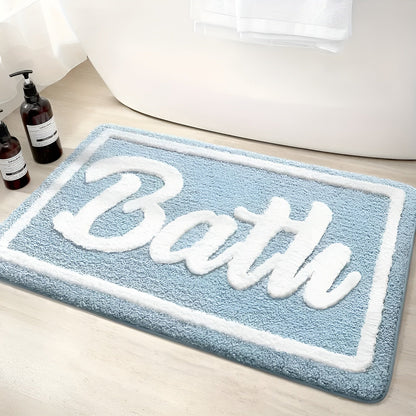 Mykt Baderomsteppe – Sklisikkert og Absorberende | Perfekt som Juledekor eller Gave