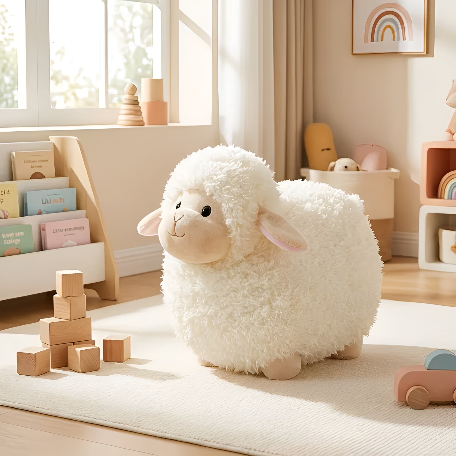 Søte Sau-kosedyr  – Myke Og Koselige | Høykvalitets Polyester For Barn