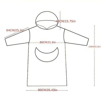 Kuschelige Hoodie-Decke – Warm, Weich und Bequem | Ideal für Kalte Wintertage