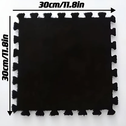 Myk Plysjteppe i Patchwork-Design – Ekstra Varm og Komfortabel | Perfekt for Soverom og Lekerom