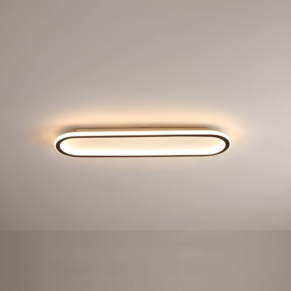 Oval LED Taklampe – Elegant og Moderne | Perfekt for Gang og Entré