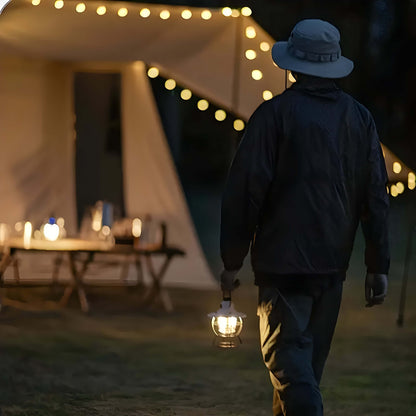 NordLys – Campinglampe i LED, Oppladbar og Bærbar