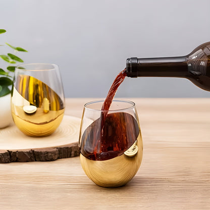 Stiløse Rødvinsglass – Elegant Geometrisk Design | Komfortabelt og Stabilt i Hånden