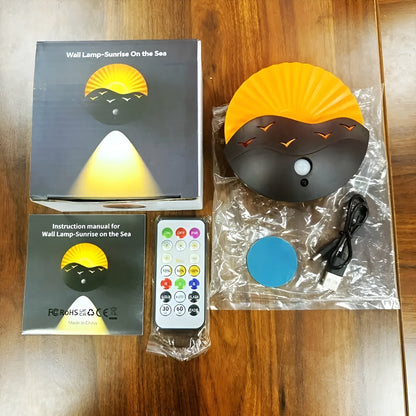 Led Vegglampe Med Bevegelsessensor – Dimmbar Og Oppladbar | Fargeskift For Soverom, Gang Og Bad