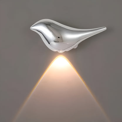 Vegglampe i fugledesign – Med bevegelsessensor | Justerbar lysfarge og lysstyrke