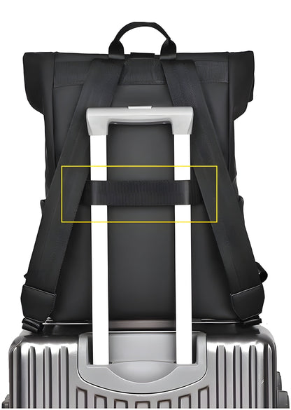Vanntett Ryggsekk For Reiser Og Pendlere – Lett, Romslig Og Med Usb-port
