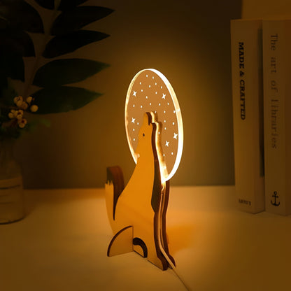 Naturlig Trelampe til Barnerom – Varmt og Mykt Lys | Skaper Koselige Kvelder