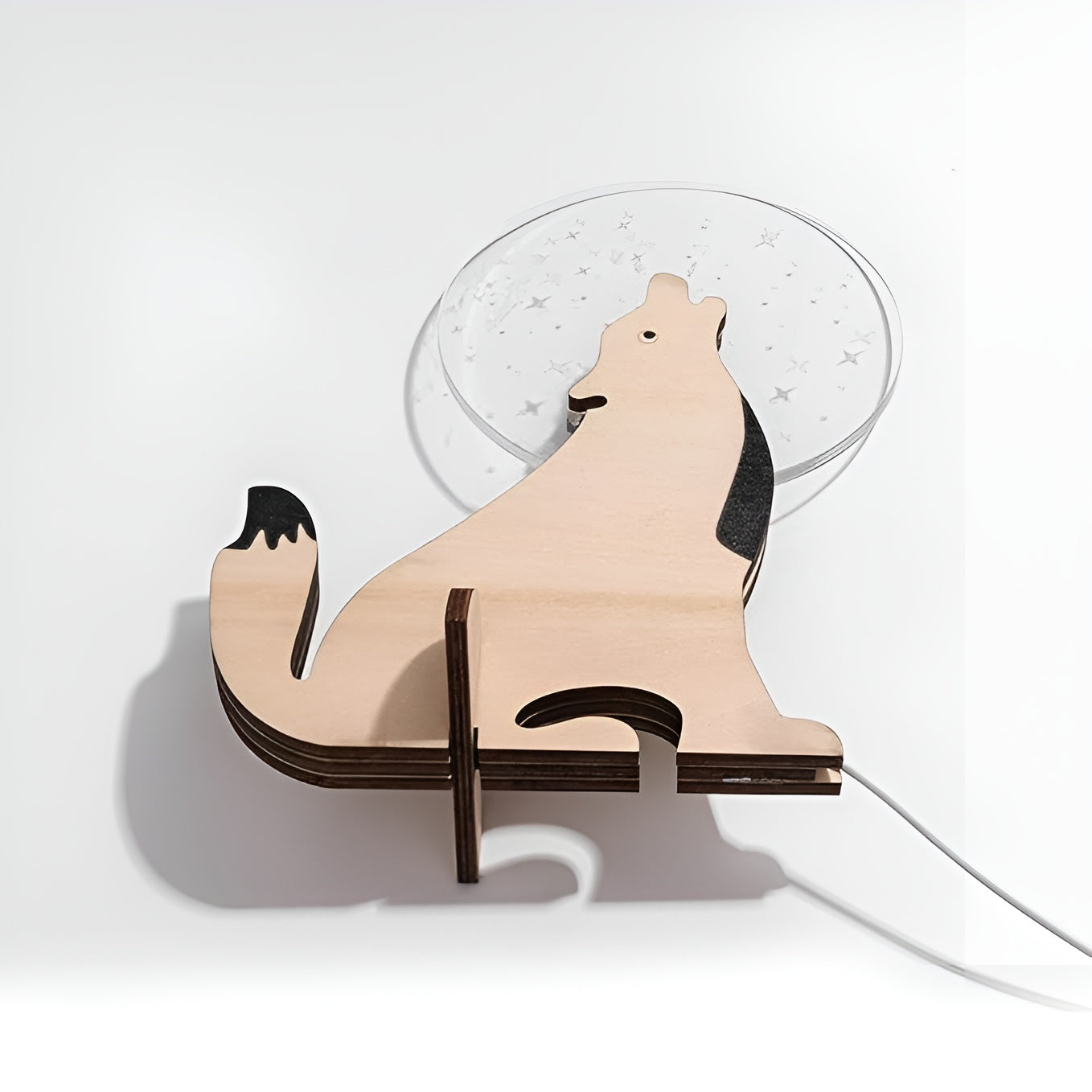 Naturlig Trelampe til Barnerom – Varmt og Mykt Lys | Skaper Koselige Kvelder