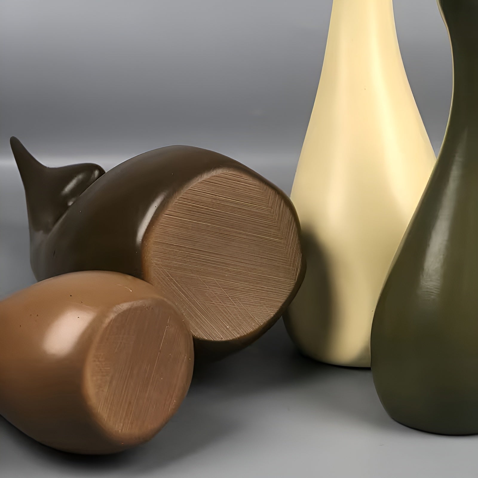 Dekorative Sneglefigurer i Sett (4 stk) – Elegant og Stilfull Hjemmedekor | Perfekt for Stue Soverom og Kontor - Figurer