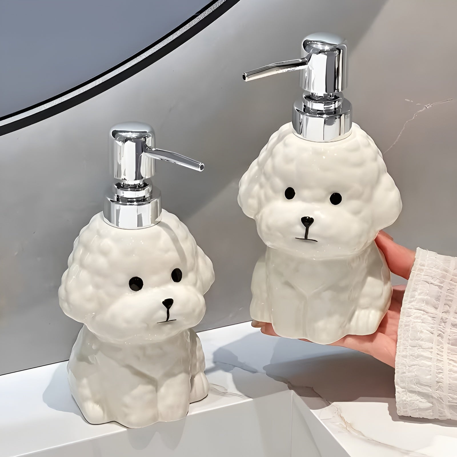 Keramisk Såpedispenser – Stilig Såpepumpe Til Badet Og Kjøkkenet