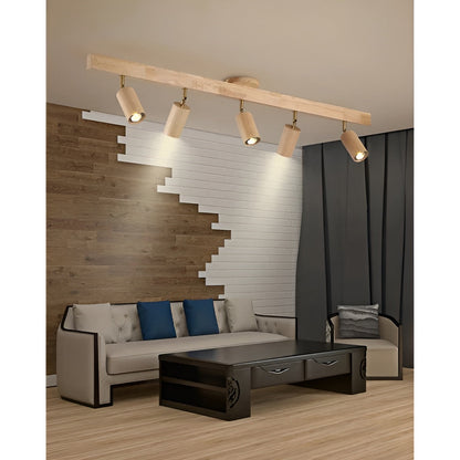 Taklampe i Massivtre – Dekorativ LED-belysning | Moderne Design for Alle Rom - Lysarmaturer for tak