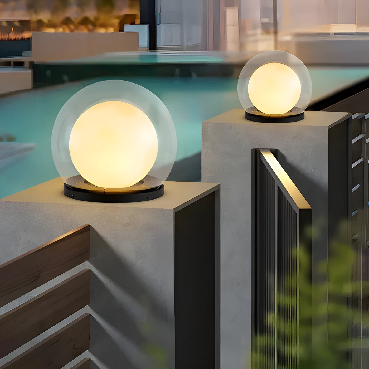 Utendørslampe I Søyleform – Værbestandig, Stilig Hagebelysning For Terrasser Og Gårdsplasser