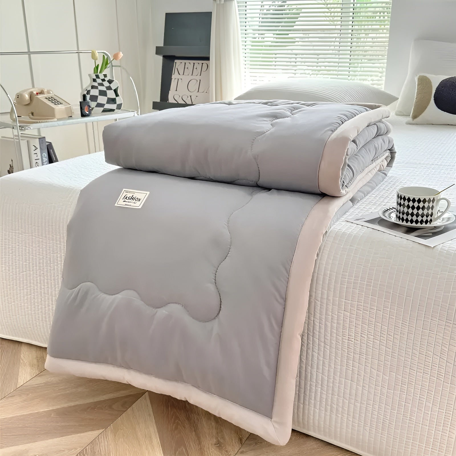 Lett Sommerdyne – Pustende og Allsidig | Perfekt for Seng, Sofa og Reise