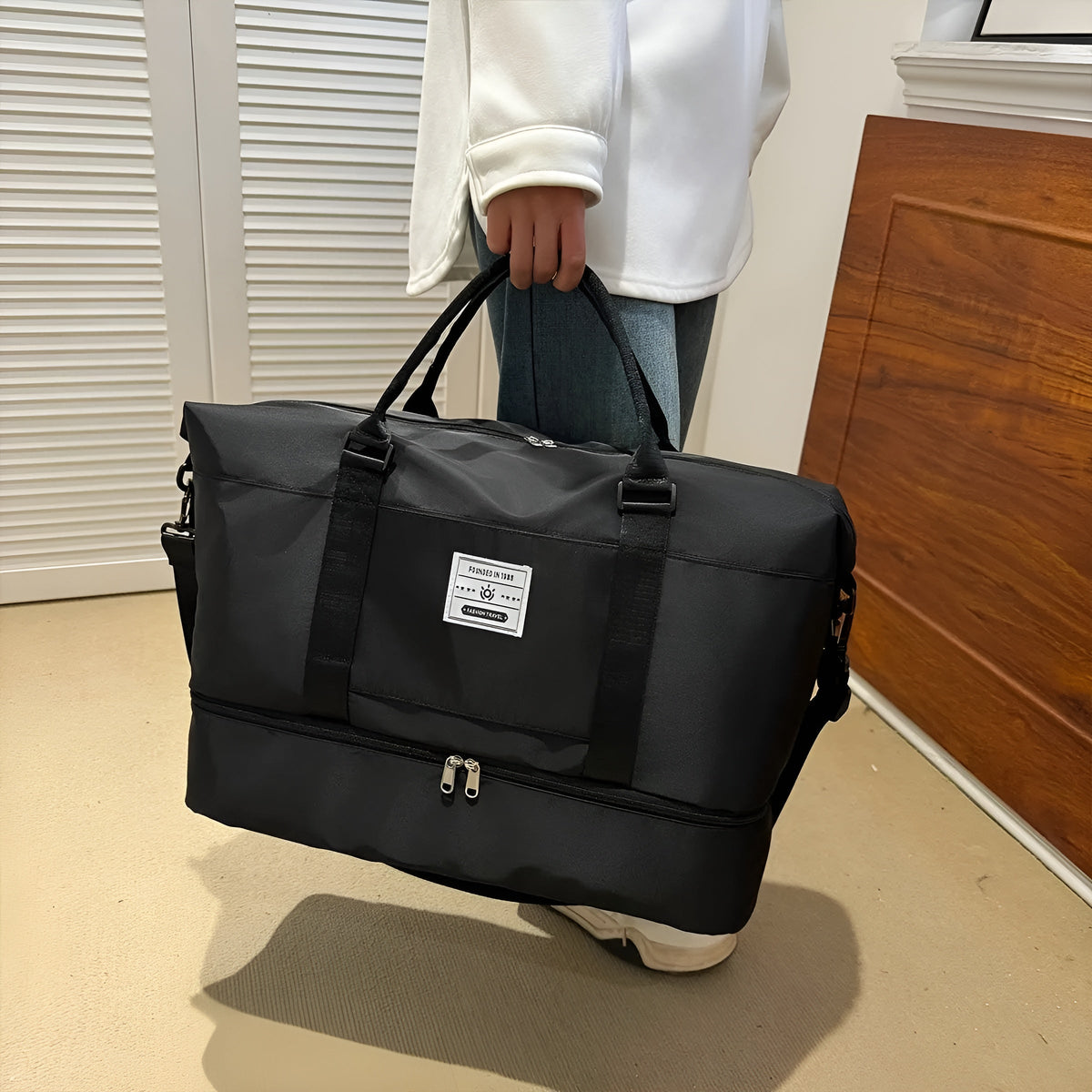 Vanntett Reiseveske – Romslig Design Med Flere Oppbevaringsrom