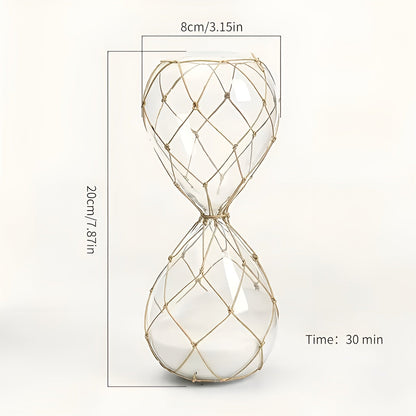 Kreativ Timeglass I Glassnett – 30 Minutter Med Dekorasjon Og Avslapning | Perfekt Til Skrivebordet Og Som Interiør