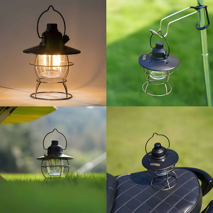 NordLys – Campinglampe i LED, Oppladbar og Bærbar