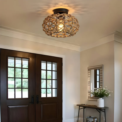 Vardal - Taklampe I Hampetau Og Kystinspirert Design