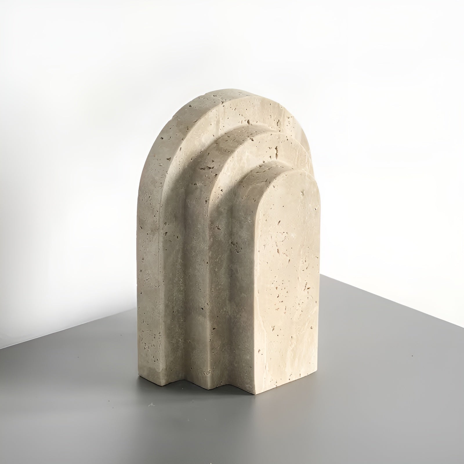 Bokstøtter i Naturmarmor – Massive og Elegante | Sklisikre og Perfekt for Bokhylle