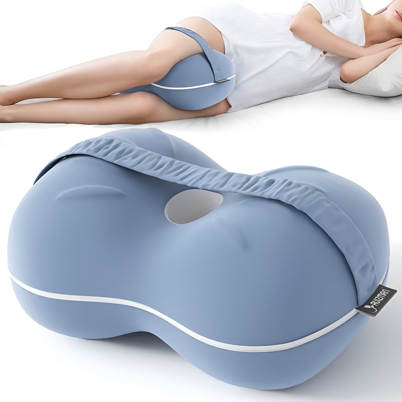 Stort Kropps- og Beinpute – Ergonomisk og Avlastende | Perfekt for Søvn og Avslapning