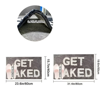 Myk og Fluffy Badematte – Ekstra Sklisikker og Absorberende | Perfekt for Bad og Dusj - Grå / 40*60cm/15.7in*23.6in