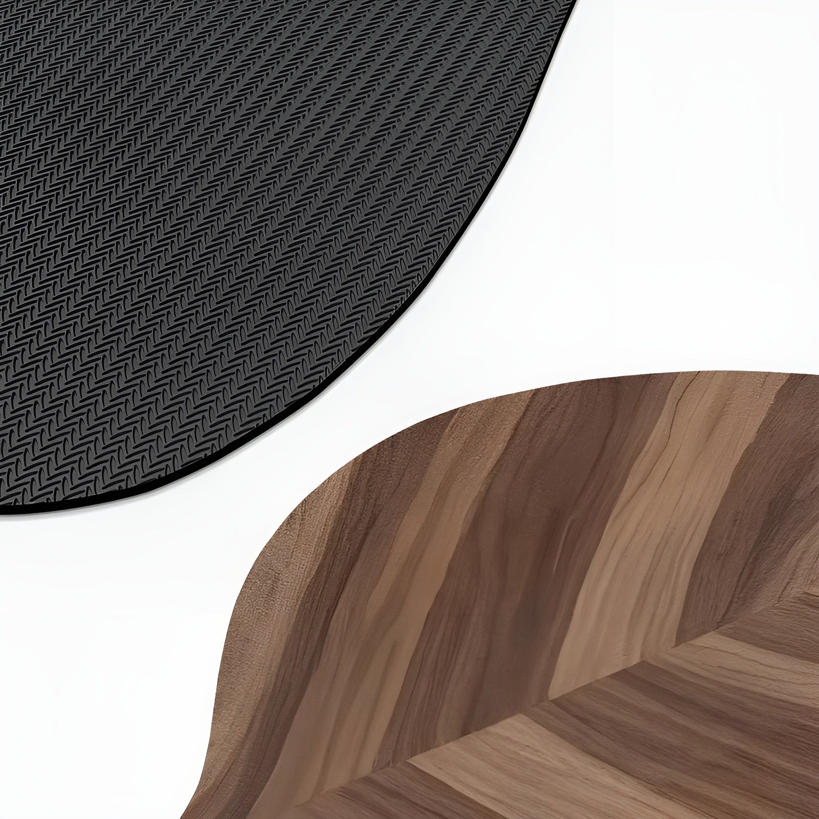 Baderomsmatte i Bladform – Vannabsorberende og Sklisikker | Hurtigtørkende Teppe for Dusj og Vask