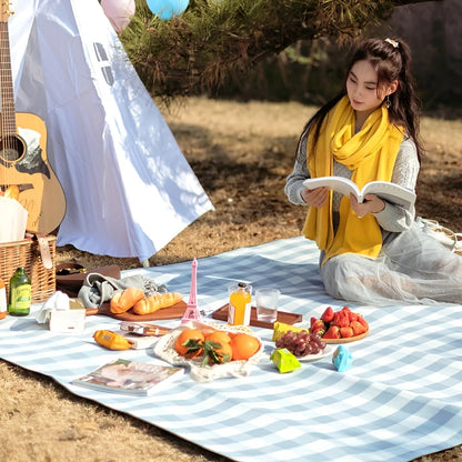 Piknikteppe For Utendørs Bruk – Vanntett Og Sandbestandig | Perfekt For Stranden Og Piknik
