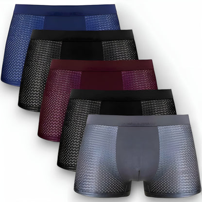Bambusboxershorts for Menn (10-pakning) – Myke, Pustende og Hypoallergene