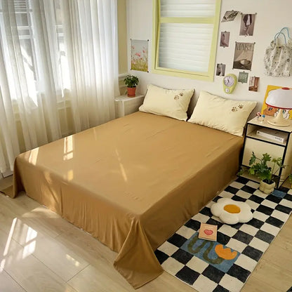 Teddybjørn Sengetøysett – Ultramyk og Koselig | Med Dynebetrekk, Laken og 2 Putetrekk