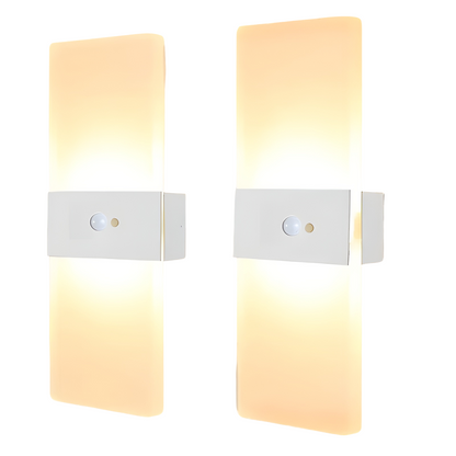 Led-nattlamper Med Bevegelsessensor – Oppladbar Via Usb | Magnetisk Feste For Soverom, Gang Og Trapp
