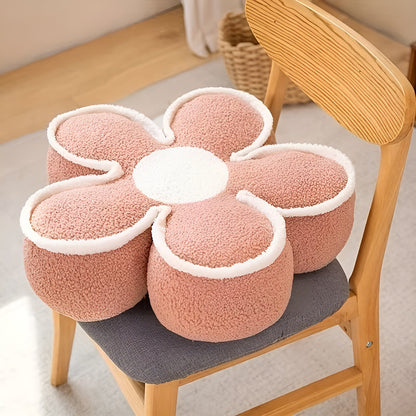 Blomsterformet Pute – Myk og Dekorativ | Perfekt for Sofa og Hjemmedekorasjon - Pynteputer