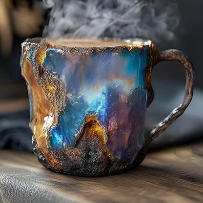 Håndlagde Kaffeekopper – Isolerende og Mikrobølgeovnvennlige | Laget av Mineralkrystall