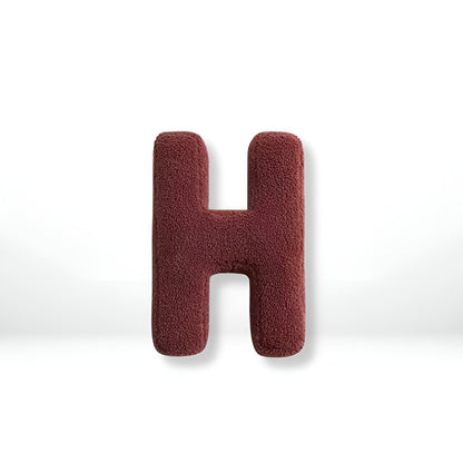 Bokstavpute I Fløyel – Myk Og Dekorativ | A–z Perfekt For Sofa Og Barnerom