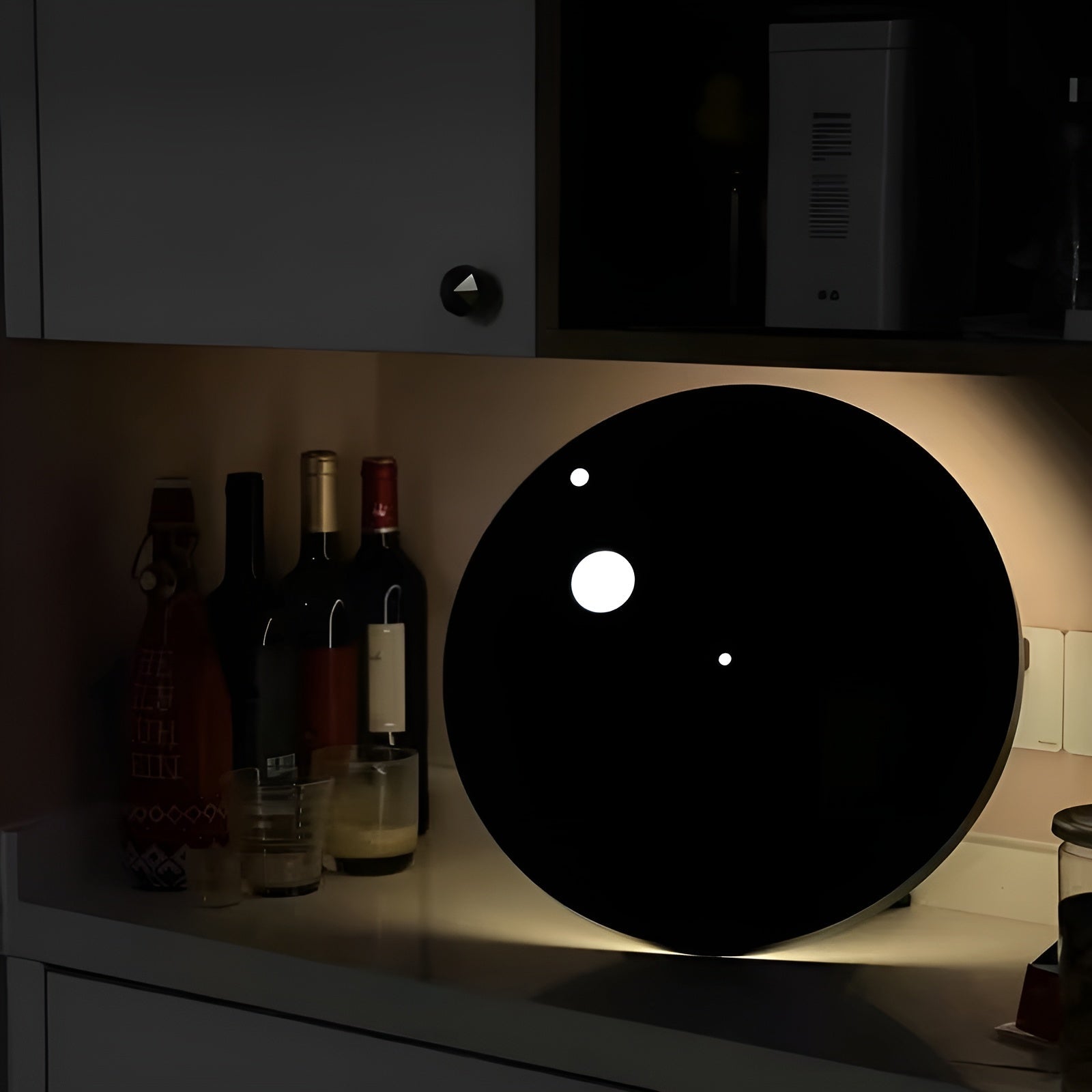 Moderne Veggklokke Uten Tikking – Lydløs Og Med Stort Display | Usb-drevet Og Stilig Design