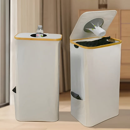 Stor Sammenleggbar Søppelbøtte – Praktisk og Plassbesparende | Perfekt for Kjøkken, Bad og Kontor