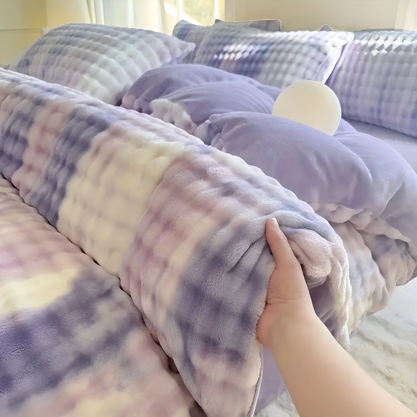 Plysdynetrekk – Varmt og Mykt for Høst og Vinter | Vendbart Design i Kaninpels og Melkesammet