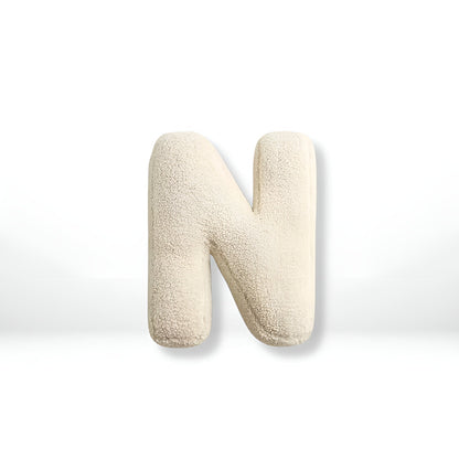 Bokstavpute I Fløyel – Myk Og Dekorativ | A–z Perfekt For Sofa Og Barnerom