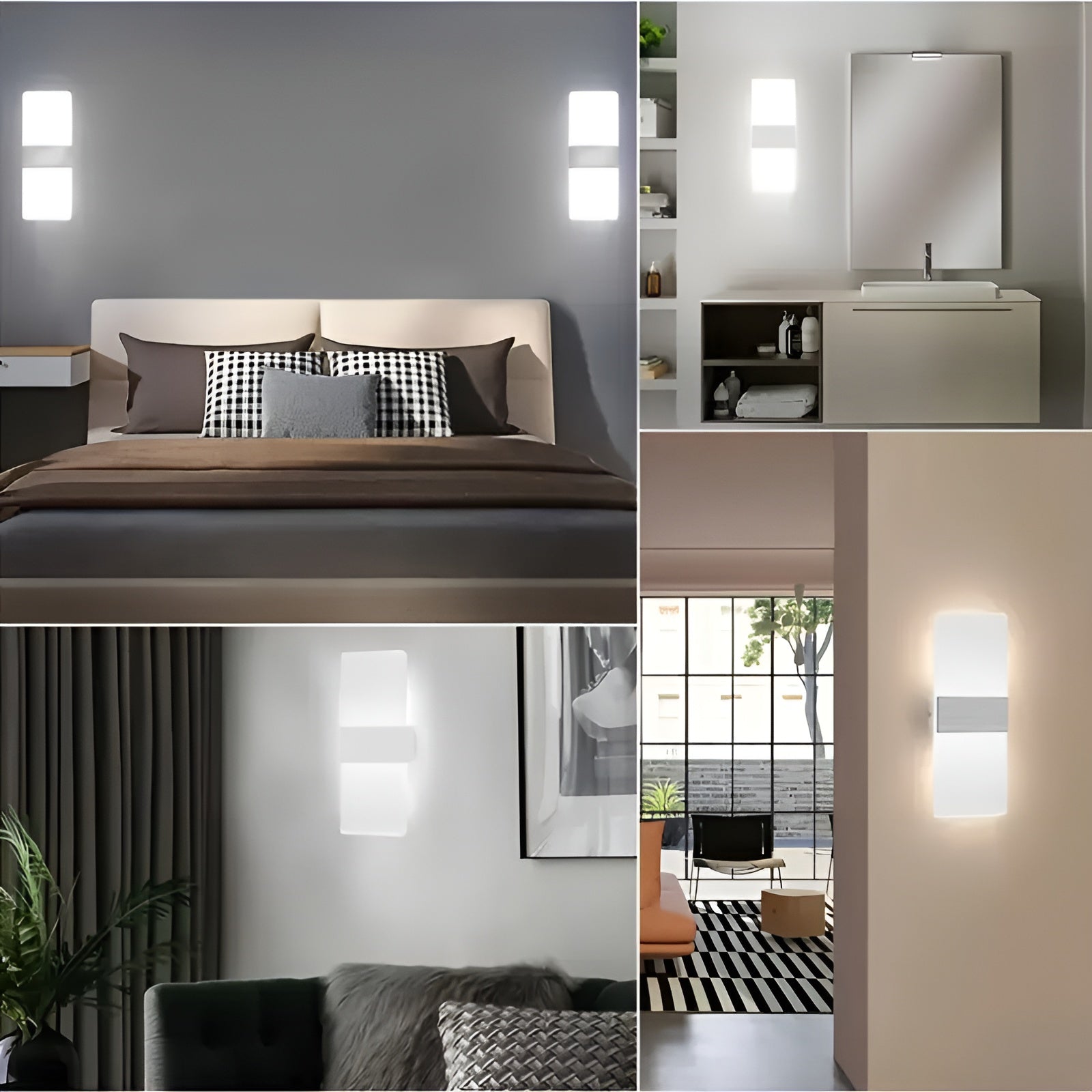 Led-nattlamper Med Bevegelsessensor – Oppladbar Via Usb | Magnetisk Feste For Soverom, Gang Og Trapp
