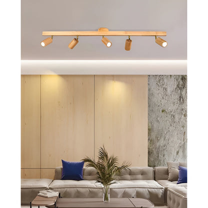 Taklampe i Massivtre – Dekorativ LED-belysning | Moderne Design for Alle Rom - Lysarmaturer for tak