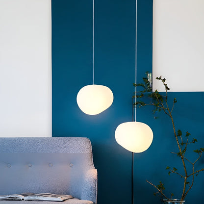 Taklampe I Steindesign – Matt Hvit Og Dekorativ | Perfekt For Moderne Hjem