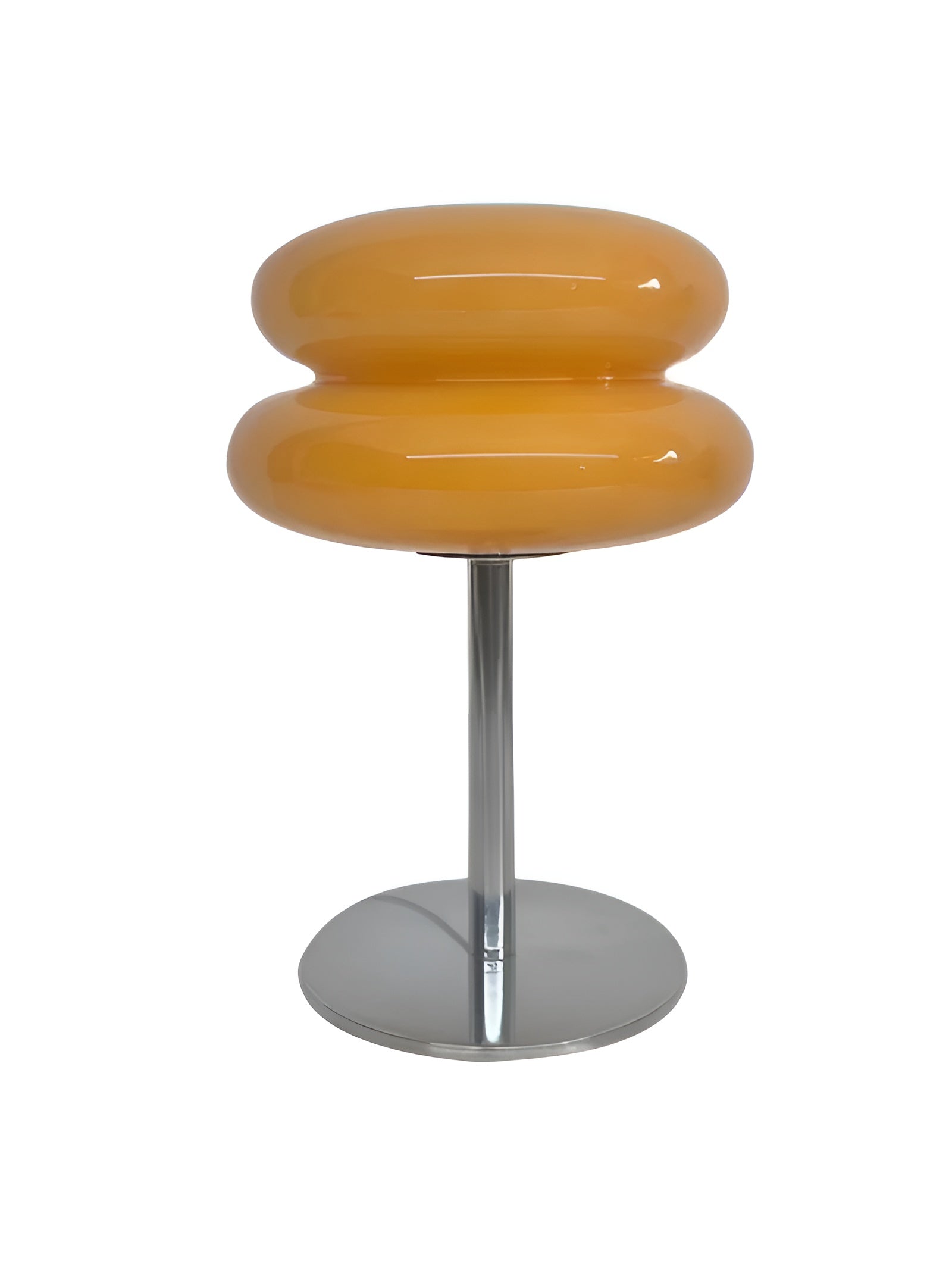 Glasslampe i pastell – Elegant Bordlampe for en Lun Stemning
