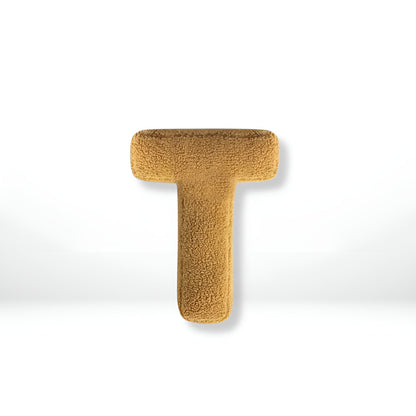 Bokstavpute I Fløyel – Myk Og Dekorativ | A–z Perfekt For Sofa Og Barnerom