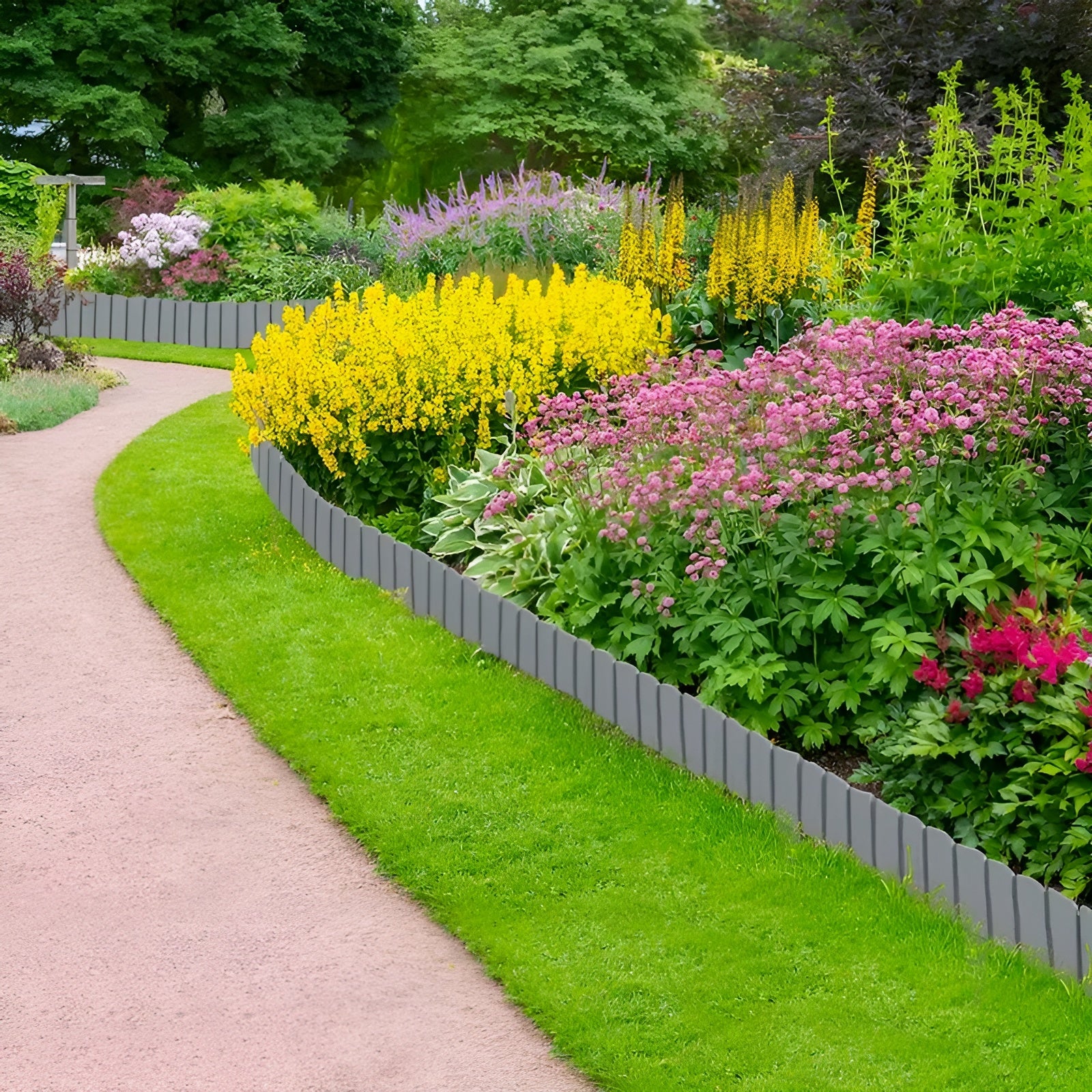Bedkant til Blomster – Dekorativ Hagekant | Perfekt for Små Bed og Hagedekor