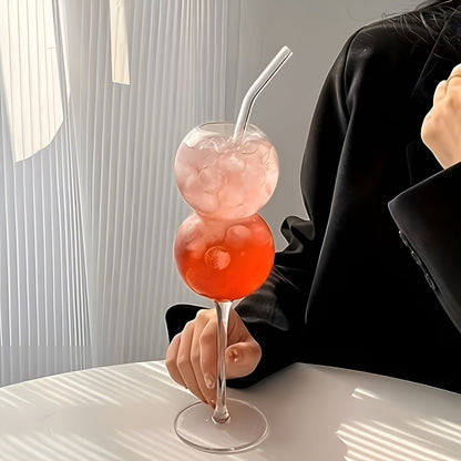 Glassbeger i Kugleform – Elegant og Dekorativt 2-Pakning | Perfekt til Hjem og Fest - 2