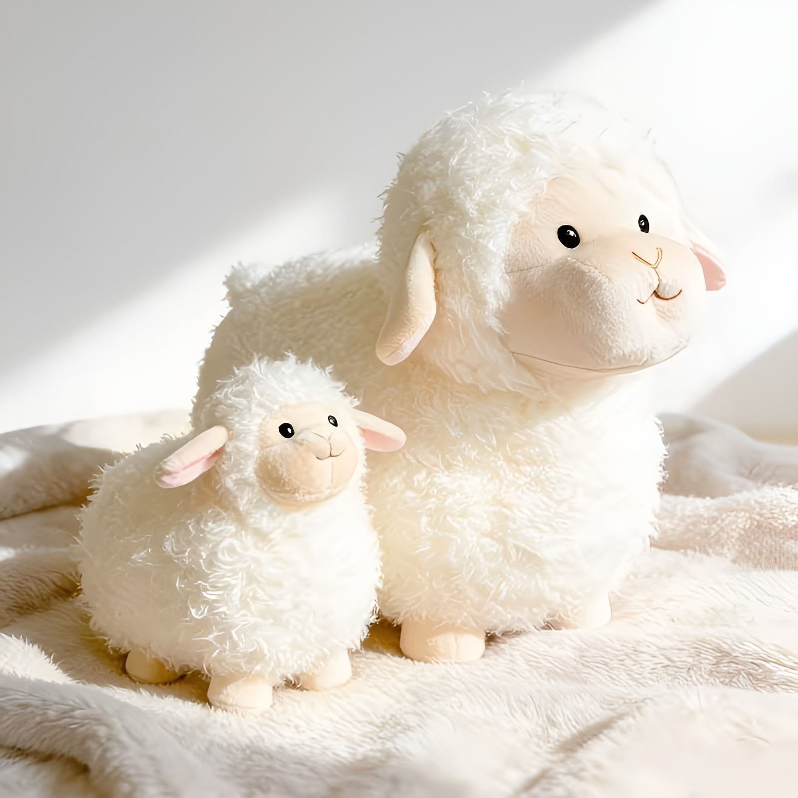 Søte Sau-kosedyr  – Myke Og Koselige | Høykvalitets Polyester For Barn