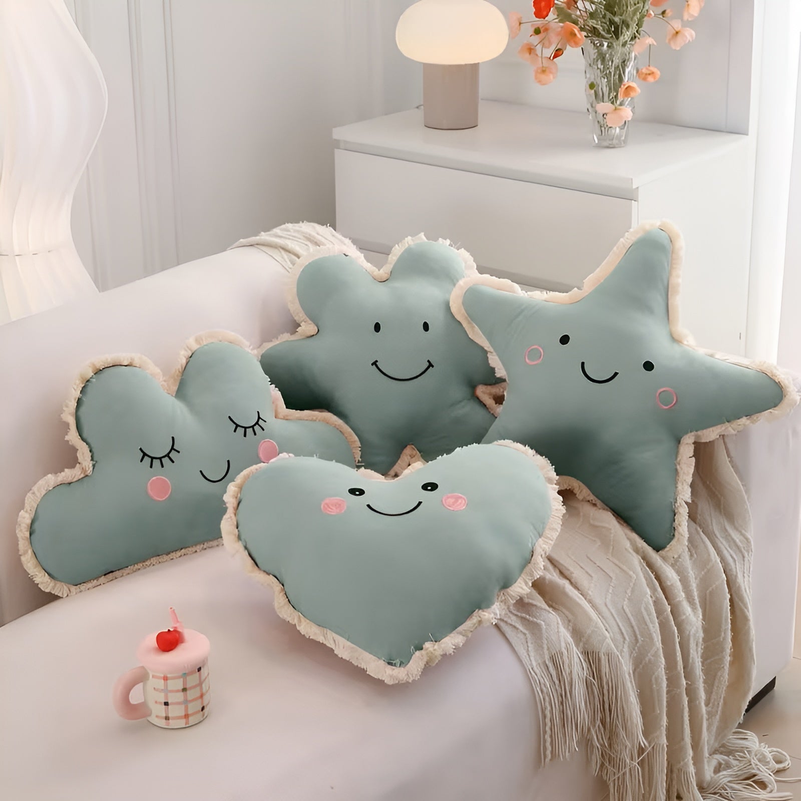 Weiche Baumwollkissen – Atmungsaktiv und Komfortabel | Perfekt für Erholsamen Schlaf