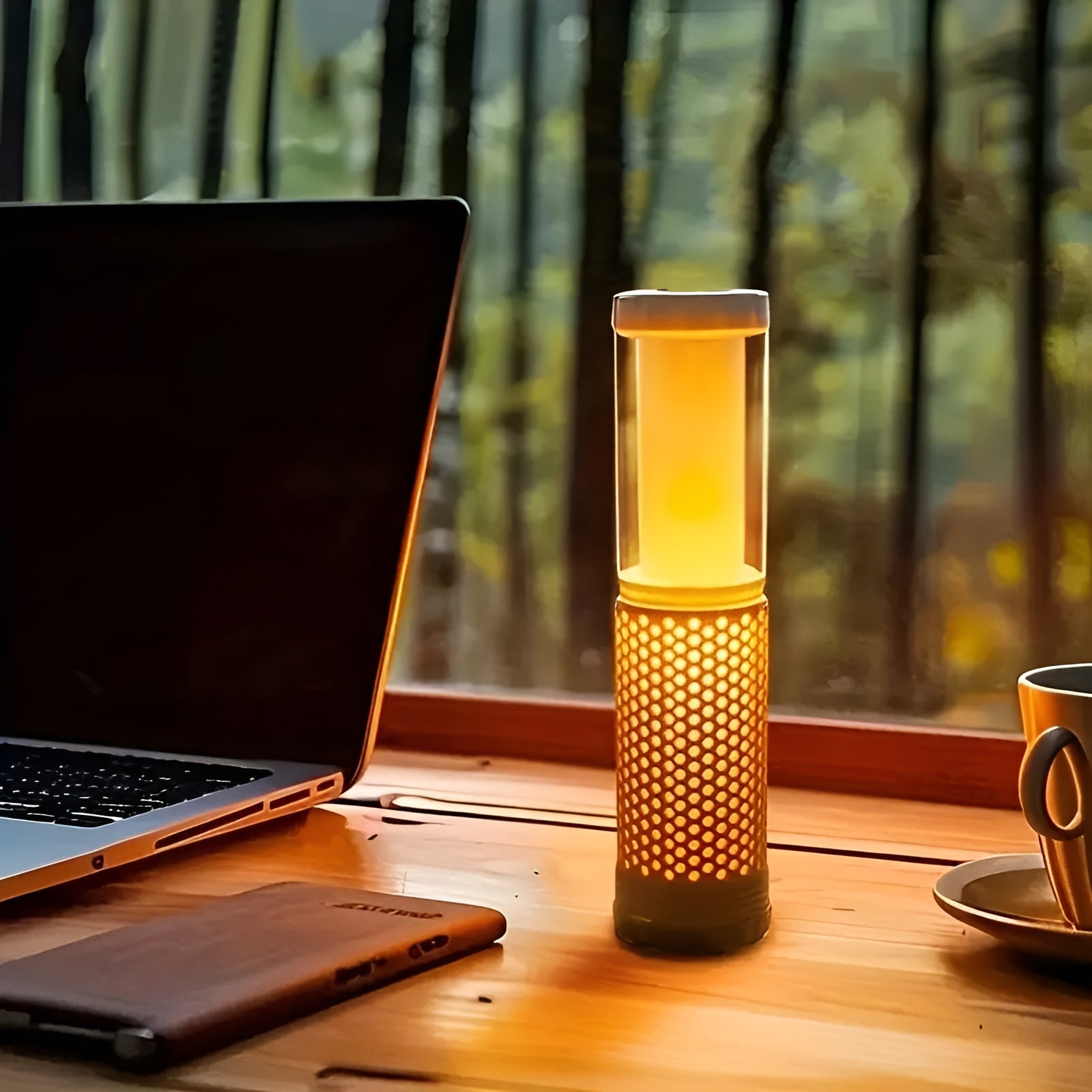 LED Campinglampe – Oppladbar og Bærbar | Justerbart Lys for Utendørs og Bord