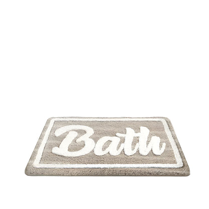 Mykt Baderomsteppe – Sklisikkert og Absorberende | Perfekt som Juledekor eller Gave