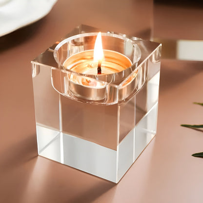 Krystall Lysestake – Elegant Og Dekorativ | Stilrent Glassdesign For Hjemmet - Lysholdere