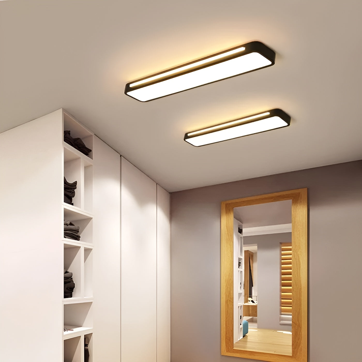 Avlang Taklampe – Moderne og Stilrent Design | Perfekt for Stue og Spisestue