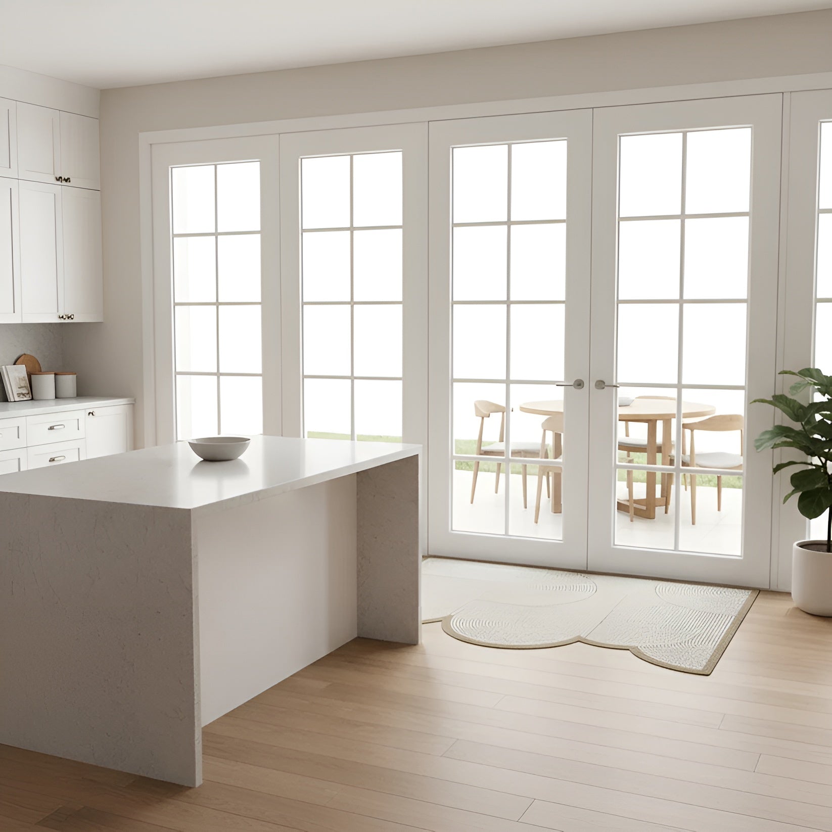 Sklisikker Dørmatte – Vaskbar og Myk | Perfekt for Gang og Inngangsparti